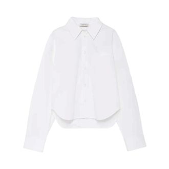 Anine Bing Dames, Blouses & Shirts, Wit, Maat: L