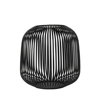 Blomus Lito Laterne, H 27 cm x &Oslash; 27,5 cm, schwarz