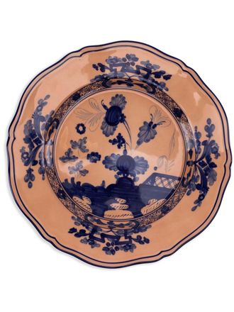 Ginori 1735 Oriente Italiano porcelain dinner plate - unisex - Porcelain - OS - Orange