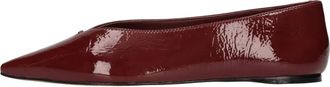 Carrano Carrano, Schoenen, Dames, Rood, 38 EU, Leer, Patent Leder Ballerina