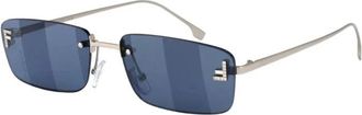 Fendi Fe 4172Us 16X Zonnebrillen - Dames - Zonnebrillen - Grijs - 54 MM - Accessoires