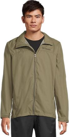 Columbia Glennaker Lake II Rain Jacket Mens Jacket Stone Green : 2XL, Nylon/Polyester