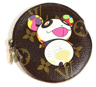 Louis Vuitton Brown Monogram Panda Monogram Multi-Color Monogram Coin Purse/Coin Case (Pre-Owned)