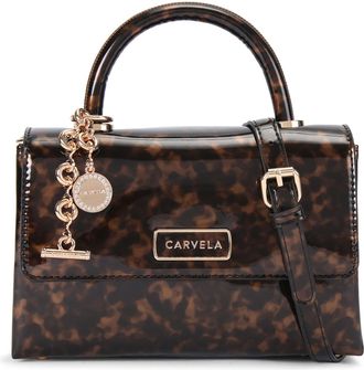 Carvela Womens Alto Top Handle Bag - Brown - One Size