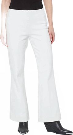 Lyss&eacute; Alma High Waist Cavalry Trouser In Snow White