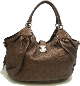 Louis Vuitton Mordore Monogram Mahina Leather Tote Bag (Pre-Owned)