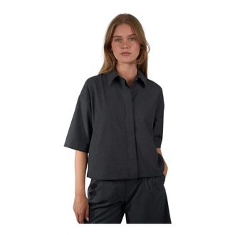 Sams&oslash;e & Sams&oslash;e Dames, Blouses & Shirts, Grijs, Maat: XS Viscose