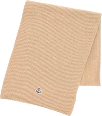 Moncler unisex, Accessoires, Beige, Maat: ONE Size Wol
