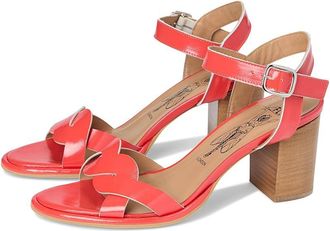 FLY London MoJI263FLY Womens Sandals Scarlet : EU 41 (US Womens 10-10.5) M, Leather/Rubber