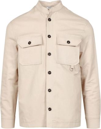 Paolo Pecora Light Jassen - Heren - Zomerjassen - Beige - L - Katoen - Jassen