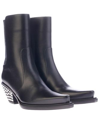 Giuseppe Zanotti Texan Leather Ankle Boot