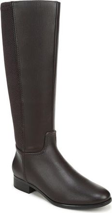 Life Stride Sarah Knee High Riding Boot in Dark Chocolate Wc at Nordstrom, Size 9.5