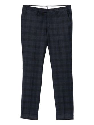 Pantaloni Torino Master Straight-Leg Wool Check Trousers