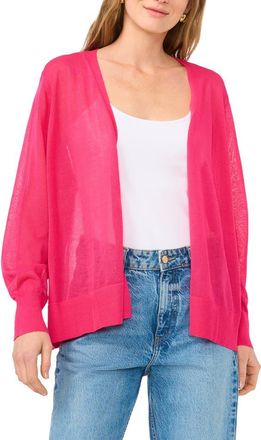 Vince Camuto Tissue Knit Cardigan in Raspberry Jewel at Nordstrom Rack, Size X-Small