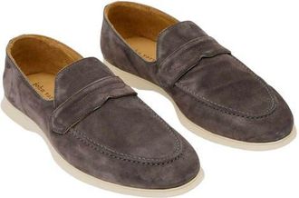 John Varvatos Thompson Loafer in Charcoal at Nordstrom, Size 10.5