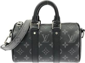 Louis Vuitton Vintage, unisex, Zwart, ONE Size, Pre-owned Boston bag