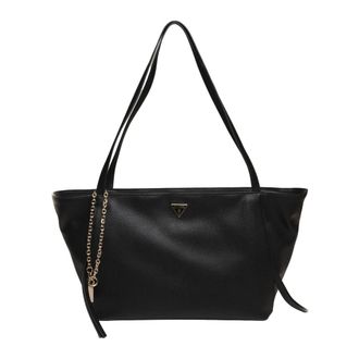 Guess Devon Tote - Dames - Tassen - Zwart - Maat: ONE Size Leer