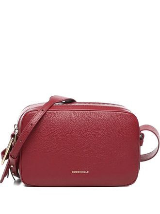 Coccinelle small Malory leather cross body bag - Red