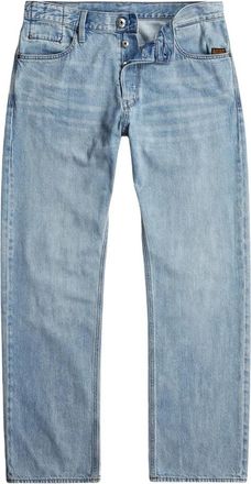 G-Star Reguliere rechte pasvorm biologische katoenen jeans - Heren - Regular Fit Jeans - Blauw - W28 L30 - Katoen - Jeans