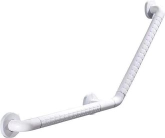 OEM Barra De Apoyo Para Ducha De 135&deg;, Barra De Apoyo De Pvc De Acero Inoxidable De 45 Cm Para Ba&ntilde;os Para Personas Con Discapacidad Y Personas Mayores