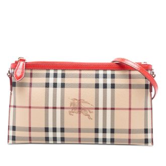 Burberry Pre-owned Burberry Haymarket Check Coated Canvas Peyton Crossbody EUENENXRFXZYJJ6I