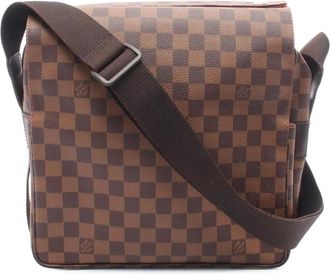Louis Vuitton Pre-owned Cross Body Bags, female, Brown, Size: ONE SIZE Pre-owned Vintage Damier Ebene Canvas Crossbody Bag