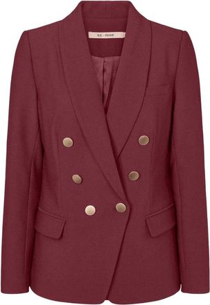 Rue de Femme Comfy Eloise Blazer - - Jackets - Donna - Rosso - L