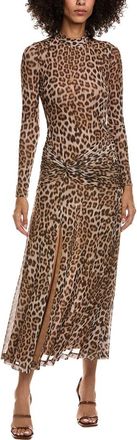 Bardot Lea Mesh Midi Dress