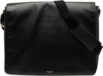 Saint Laurent Borsa a tracolla Pre-owned - - Pre-owned - Uomo - Nero - ONE SIZE