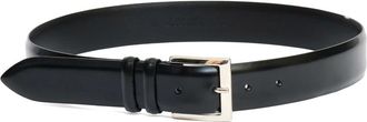 Orciani Calf Classic Leren Riem - Heren - Riemen - Zwart - 110 CM - Leer - Accessoires