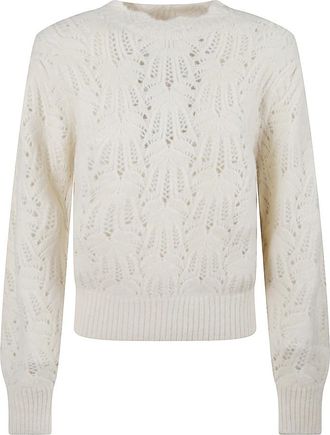 Isabel Marant Celestine Sweater - Dames - Ronde hals truien - Beige - S - Truien & Vesten