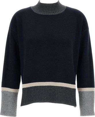 Lorena Antoniazzi Truien & Vesten, Dames, Blauw, 2Xs, Coltruien