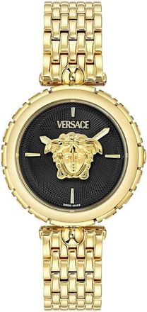 Versace Horloges - Dames - Horloges - Geel - ONE Size - Accessoires