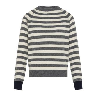 Seventy Girocollo - Dames - Ronde hals truien - Veelkleurig - S - Wol - Truien & Vesten