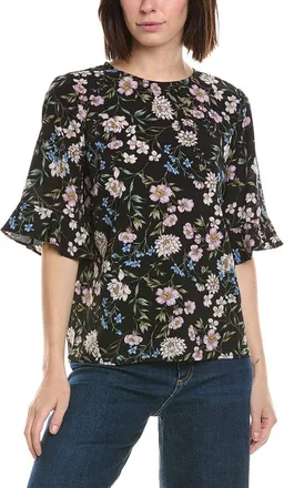 CeCe by Cynthia Steffe Cece Ruffle Cuff Crewneck Blouse