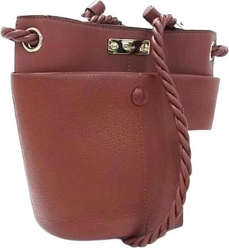 Chlo&eacute; Bolso de hombro de cuero Pre-owned - Pre-owned - Mujer - Marr&oacute;n - ONE SIZE