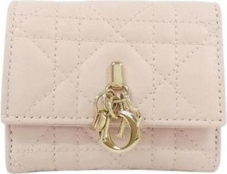 Dior Pre-owned Wallets, female, Pink, Size: ONE SIZE Pre-owned My Hibiscus L Zip Wallet