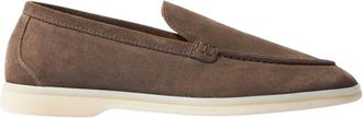 Scarosso Lichtgewicht Loafers Ludovica Deep Taupe - Dames - Loafers - Beige - 37 EU - Leer - Schoenen