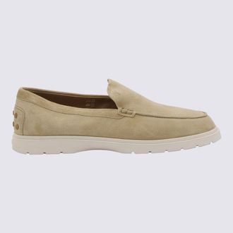 Tod's Flat Shoes Naturale Chiaro