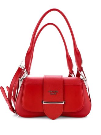 Prada Sidonie City Calf Medium shoulder bag - Red