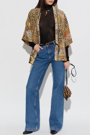 Etro Silk Kimono, Womens, Beige