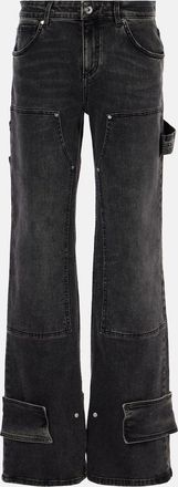 Blumarine Low-rise straight jeans