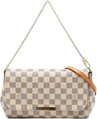 Louis Vuitton Pre-owned Cross Body Bags, female, White, Size: ONE SIZE Pre-owned The Favorite MM Cross Body Bag
