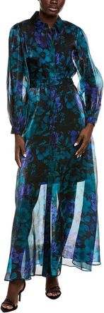 Julia Jordan Organza Shirtdress