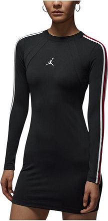 Nike Jordan (WMNS) Air Jordan Brooklyn Long-Sleeve Dress Black Gym Red IF1081-010