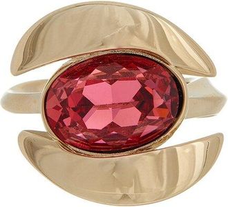 Oscar De La Renta Oval Crystal Ring