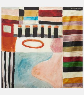 Alemais Alémais Foulard Michelle in seta con stampa