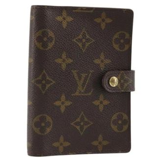 Louis Vuitton Pre-owned Accessories, female, Brown, Size: ONE SIZE Pre-owned Day Planner Cover