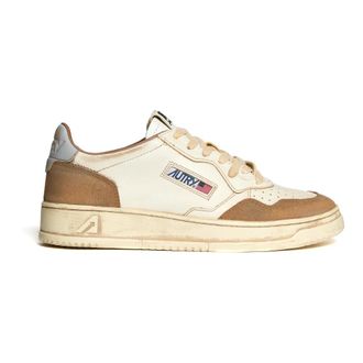 Autry Medalist Super Vintage Sneakers - Dames - Sneakers - Bruin - 37 EU - Katoen - Schoenen