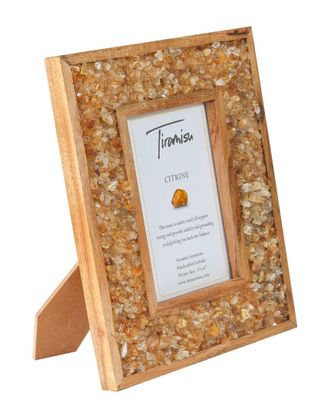 Tiramisu Sunshower Citrine Picture Frame Set